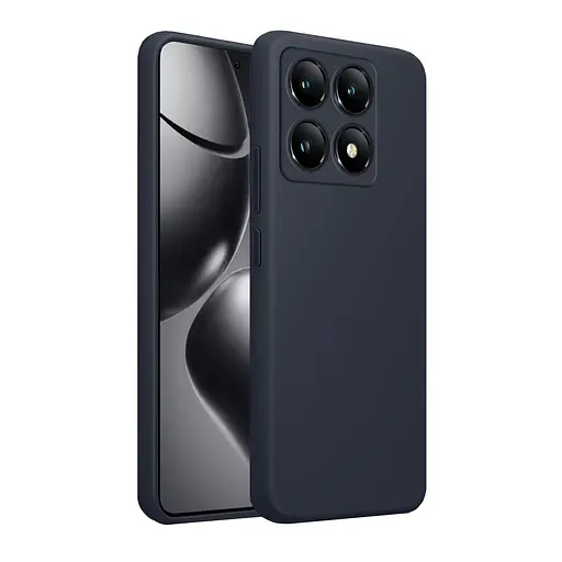 Чохол MAKE Xiaomi 14T Silicone Titan Black - фото 3