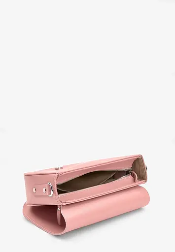 Жіноча шкіряна сумка Ruby L рожева - фото 6