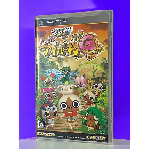 Ліцензійний диск на PSP ліцензія Monster Hunter Diary: Poka Poka Airu Village G