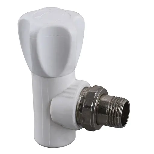 Кран радіаторний кутовий Kalde PPR ф20 x 1/2 000017872 - фото 1