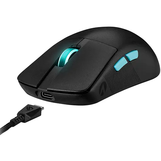 Мышь ASUS ROG Harpe Ace Aim Lab Edition Bluetooth/Wireless Black (90MP02W0-BMUA00) - фото 3