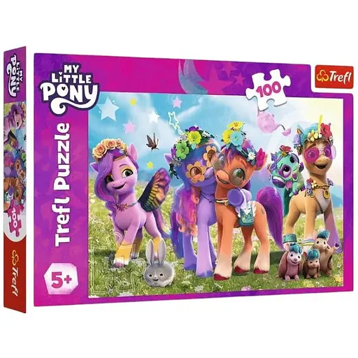 Пазл Trefl Веселые пони Мой маленький пони 100 эл. (16463)