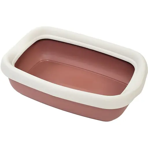 Туалет для котів з рамкою MPS Beta Small Brun 43х31х12 см