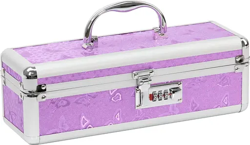 Кейс для хранения секс-игрушек BMS Factory The Toy Chest Lokable Vibrator Case с кодовым замком - фото 2