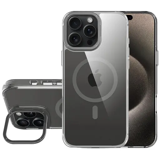 Чохол Epik TPU Space Case Apex with MagSafe для Apple iPhone 16 Pro 6.3 Grey
