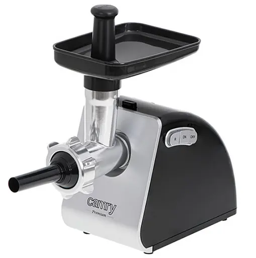 Мясорубка электрическая №8 1600Вт + насадка на колбасу Camry CR 4812 - фото 1