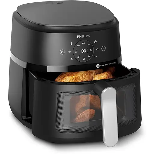 Мультипечь Philips Ovi Series 2000, 1700 Вт черная (NA231/00) - фото 3