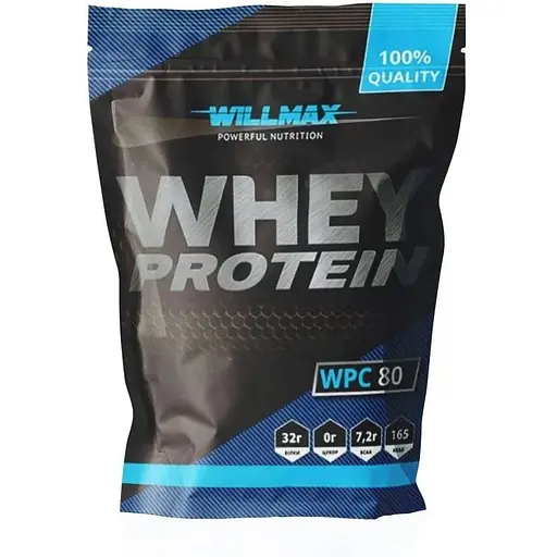 Протеин Willmax Whey Protein 80, 920 грамм - Ваниль