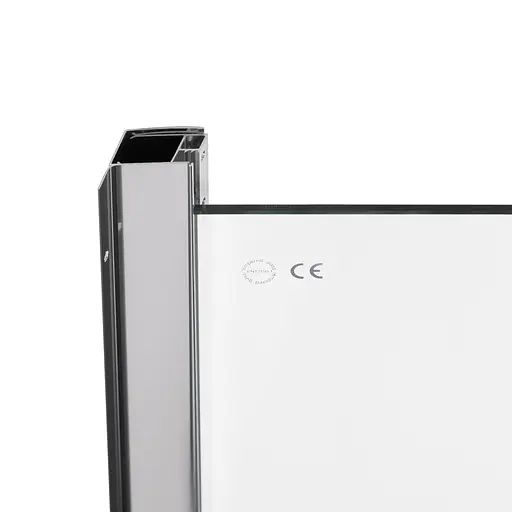Душова кабіна Qtap Taurus CRM1011AC6 100x100 см, скло Clear 6 мм покриття CalcLess, без піддона, Хром, Універсальна, прозорий - фото 4