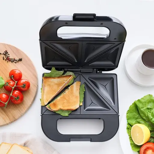 Мультимейкер Magio MG-375 750 Вт с антипригарным покрытием - фото 2