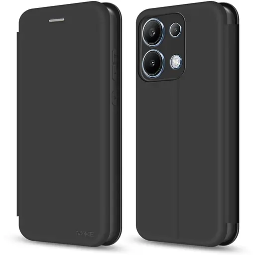 Чехол-книга Make Xiaomi Redmi Note 13 4G Flip Black