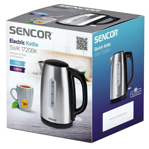 Электрочайник Sencor SWK1720BK (6671608) - фото 8