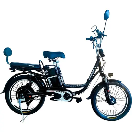 Електровелосипед Corso Powerfull 20" PF-70457, двоколісний, 500W, 48V 13Ah, для дорослих
