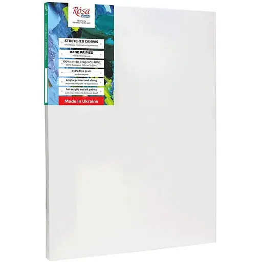 Подрамник Rosa Studio 20×20 см модуль №0 мелкое зерно акрил хлопок