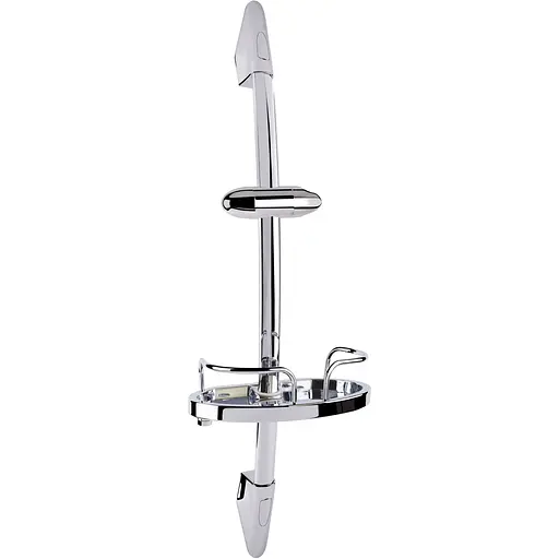 Штанга для душа Kroner KRM-C750 с полкой CV022941 Хром - фото 1