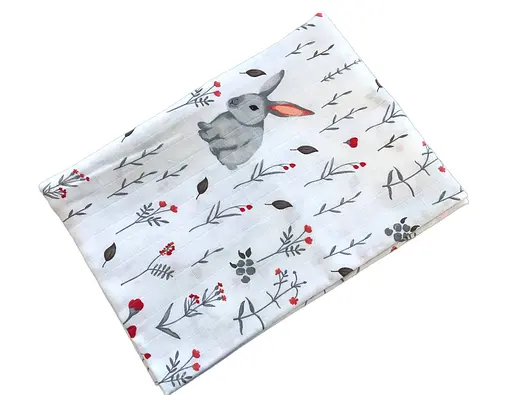 Муслиновая пеленка Moontime "Кролики" - фото 1