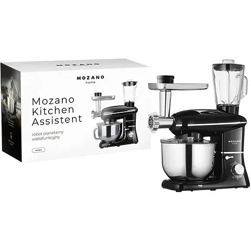 Кухонный комбайн Mozano 5в1 Kitchen Assistent 2300 Вт + насадка для приготовления пасты