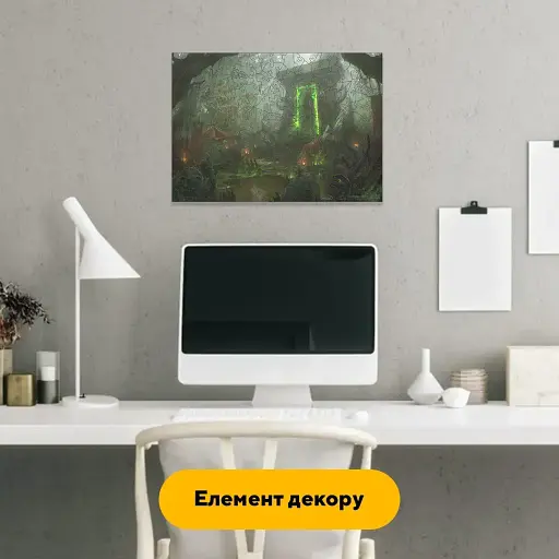 Деревянный пазл Темный Портал, А4, Деревянная коробка 100 элементов - фото 3