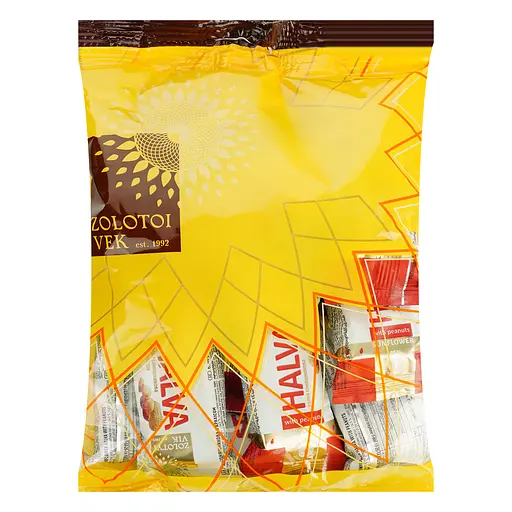 Халва соняшникова Zolotoi Vek з арахісом 300 г (719532)