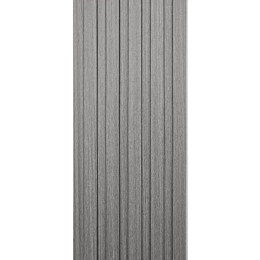 Рейка декоративна Wall Sticker WPC стінова 3000х150х9 мм Сіра SW-00001870 - фото 5