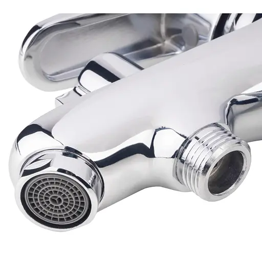 Змішувач для раковини Lidz (CRM) 14 34 001FB з лійкою для гігієнічного душу, Хром - фото 3