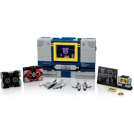 Конструктор LEGO Icons Transformers Саундвейв 1505 деталей (10358) - фото 10