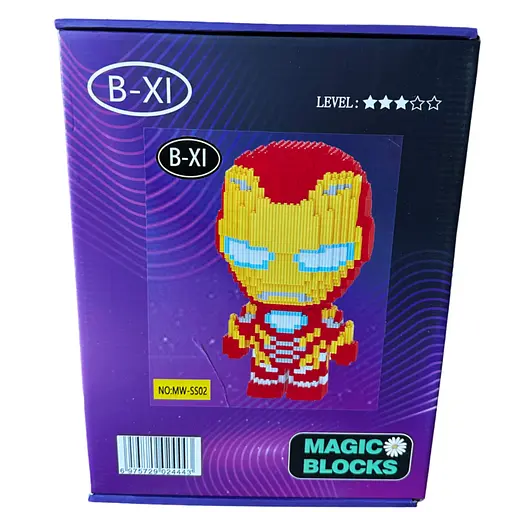 Дитячий конструктор Magic Blocks Залізна людина на 3489 деталей - фото 3