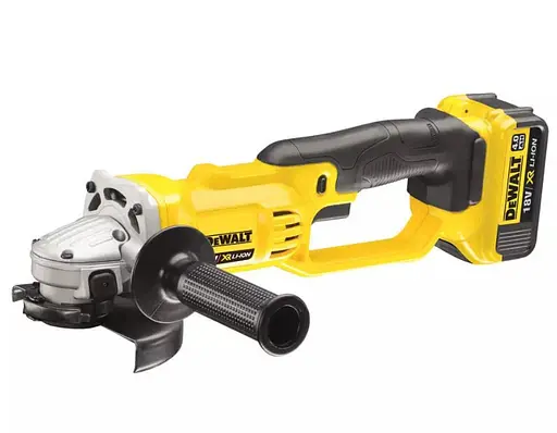 Шлифмашина угловая аккумуляторная DeWalt с АКБ и ЗУ DCG412M2 - фото 4