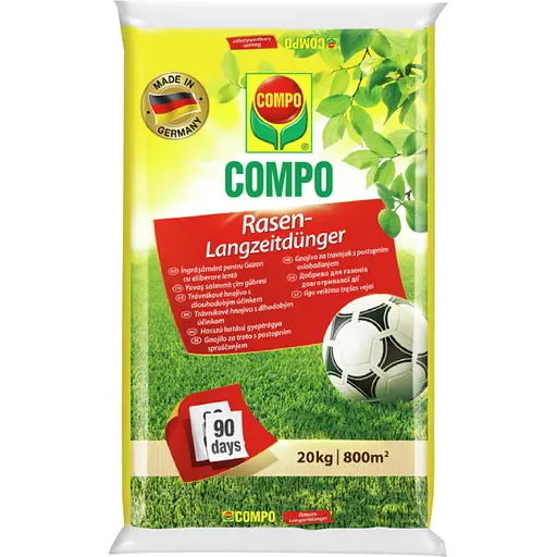 Тверде добриво тривалої дії для газонів COMPO 20 кг