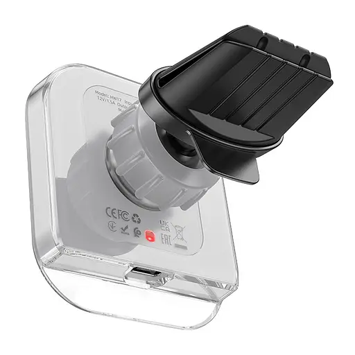 Автодержатель с БЗУ Hoco HW17 Crystal (air outlet) - фото 2