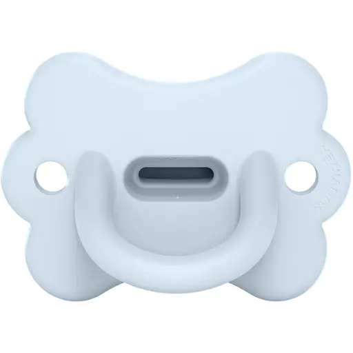 Пустушка Suavinex Colour Essence фізіологічна у формі метелика 0-6 місяців блакитна (308912)