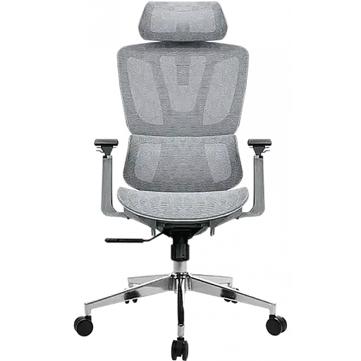 Офисное кресло GT Racer B-123A-S Gray(B-123A-S Gray) - фото 1