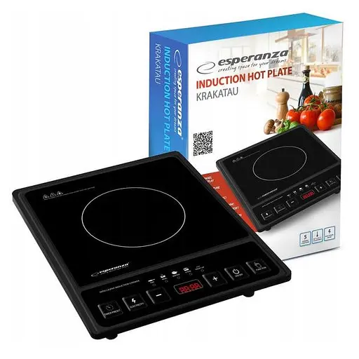 Настольная индукционанная плита Esperanza Krakatau EKH011 одноконфорочная плита 2000Вт - фото 6