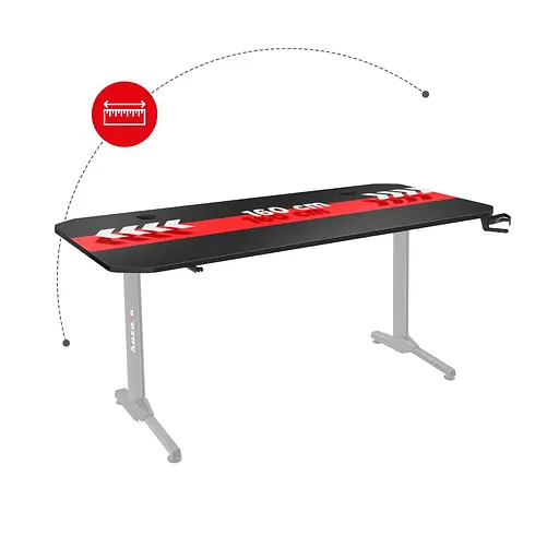 Компьютерный стол HUZARO HERO 4.7 BLACK - фото 6