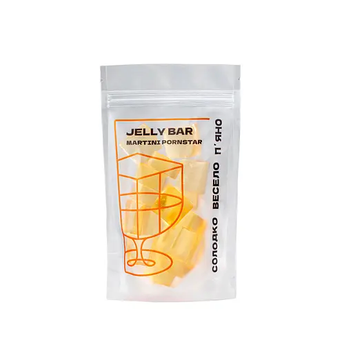 Желейные конфеты Jelly Bar "Martini pornstar" 100 г