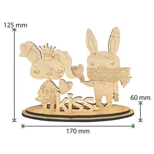 Дитячий набір для творчості "Можна поцілувати" Fabrika Decoru FDCKW-045 - фото 4