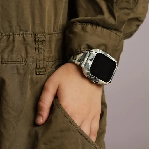 Смарт годинник-телефон дитячі Wonlex KT22S 4G камера прослуховування геозона WI-FI GPS SIM Grey (17001) - фото 3