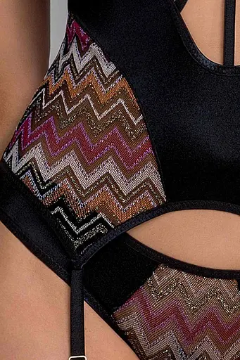 Корсет Casmir Lagerta S/M (чорний) - фото 3