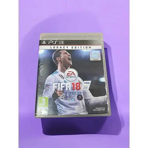 Ліцензійний диск на PlayStation 3 ліцензія FIFA 18 Legacy Edition