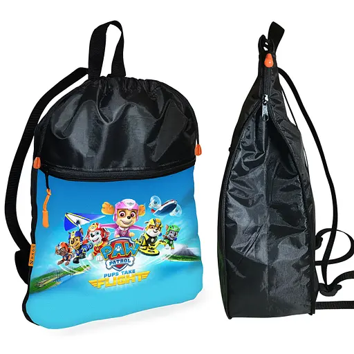 Рюкзак-мешок для школы Щенячий Патруль детская сумка для обуви и спортивной одежды (01527)