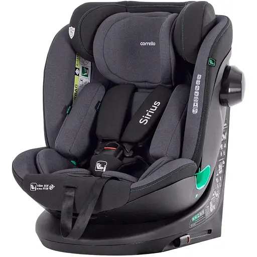 Автокрісло Carrello Sirius CRL-8808 Harbor Grey з поворотом