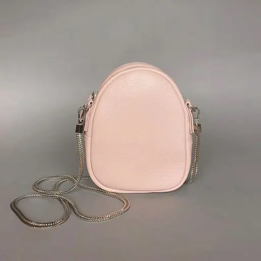 Міні-сумка Kroha пудровая - фото 4