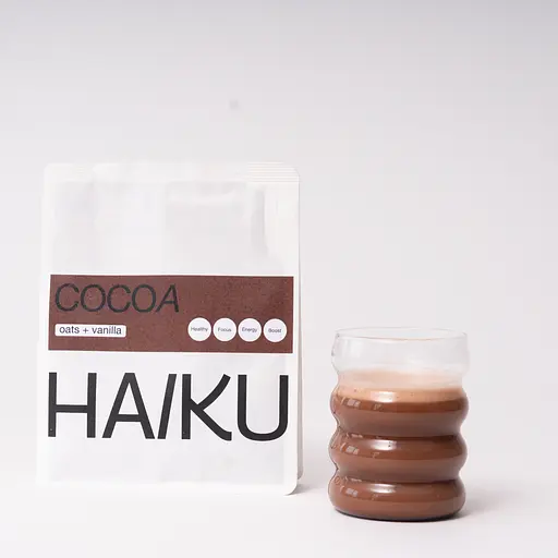 Какао Haiku с овсяным молоком и ванилью - фото 1