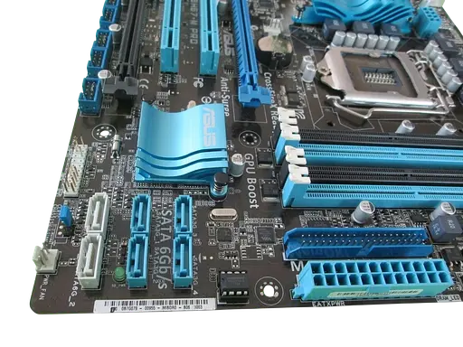 Материнская плата Asus P8H67 LGA 1155 (P8H67) Б/У - фото 2