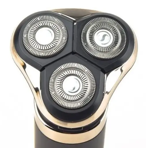 Бритва на аккумуляторе с дисплеем DSP 60078 роторная электробритва мужская с плавательными головками 3 Вт Черная - фото 6