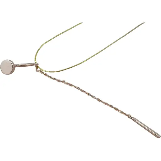 Золотая моносерьга-протяжка. 1С226/00Б