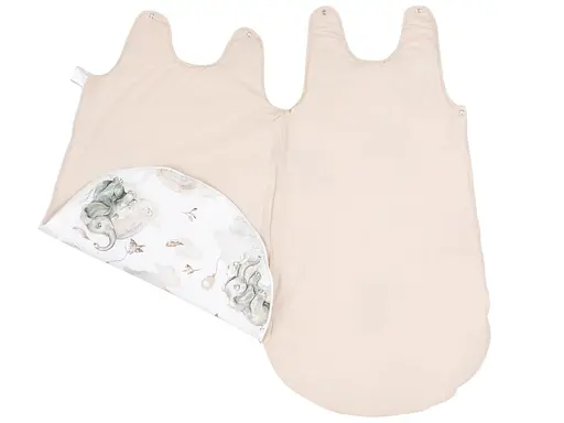 Спальный мешок Moontime "Пудровая Слоники" - фото 4