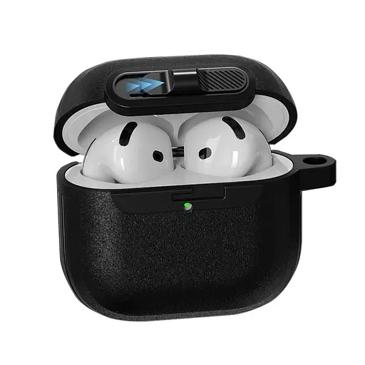 Футляр Frosted для наушников Airpods Pro 2/Pro Black - фото 2