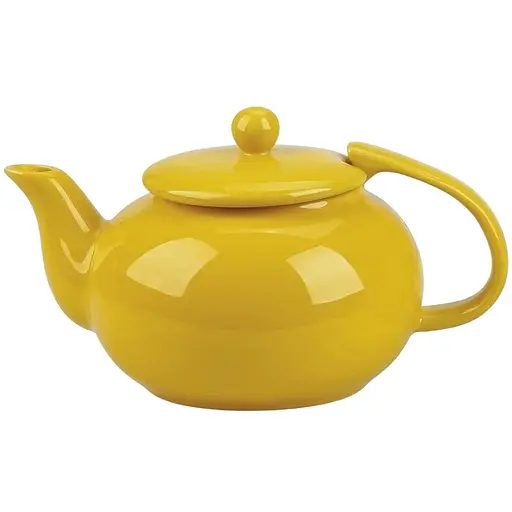 Чайник для заваривания Fissman с ситечком 750 мл желтый (9516)