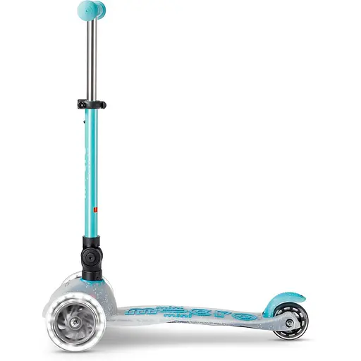 Самокат Micro Mini Deluxe Foldable Orion Glow LED Синій (MMD374) - фото 4